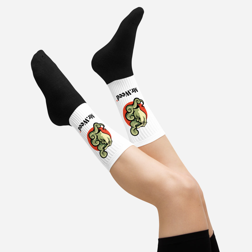 Calcetines logo Mr. Weed CBD