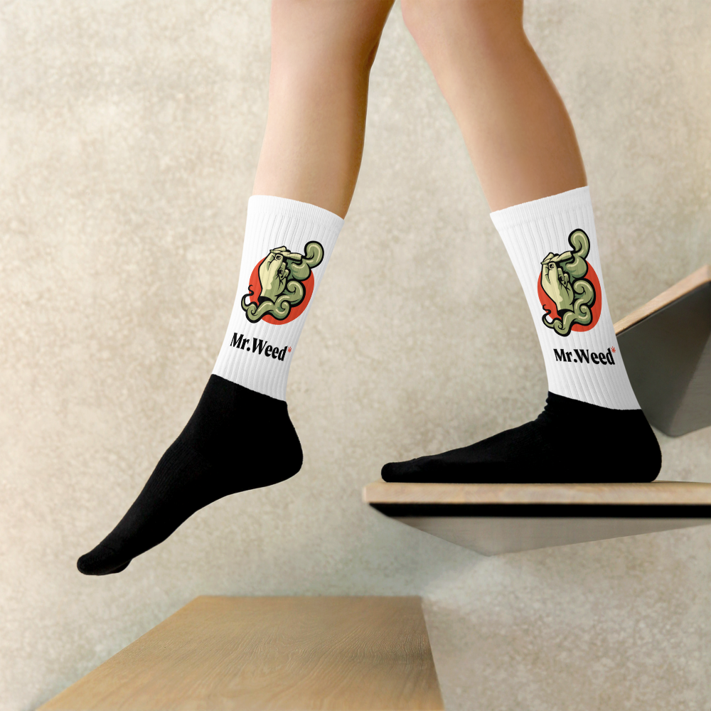 Calcetines logo Mr. Weed CBD